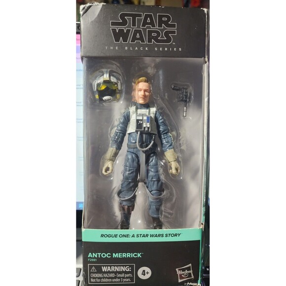 NEW Star Wars Antoc Merrick The Black Series "Blue Flyer" Disney Hasbro - Picture 1 of 8